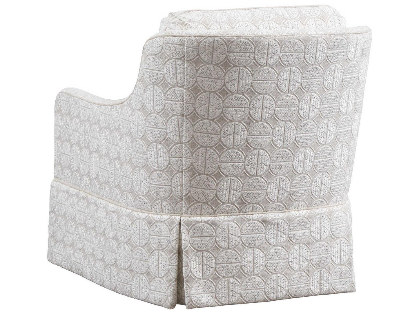 Salt Creek Swivel Accent Chair with Ultra Down and Blend Down Cushions