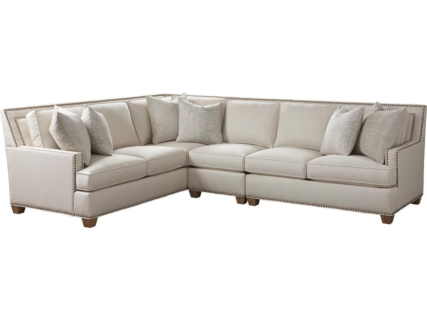 Morgan Upholstered Sectional Sofa