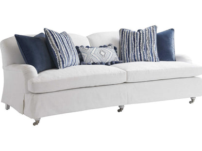 Upholstery Athos White Sofa