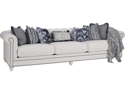 Upholstery Carmen White Sofa