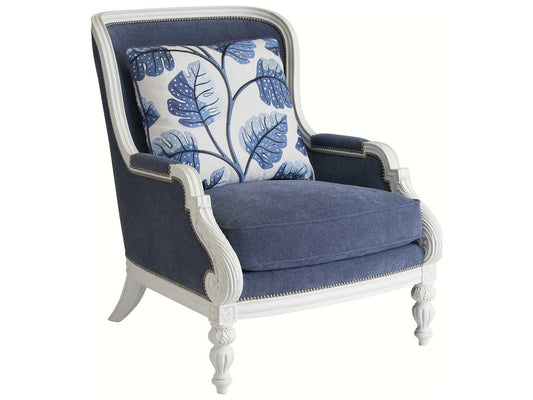 Upholstery Kamari Blue Accent Chair