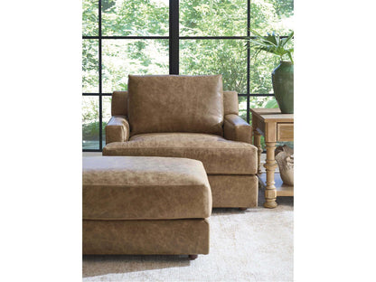 Upholstery Millington Leather Accent Chair