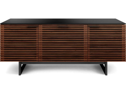 Corridor 8177 Media Console in Chocolate Stained Walnut