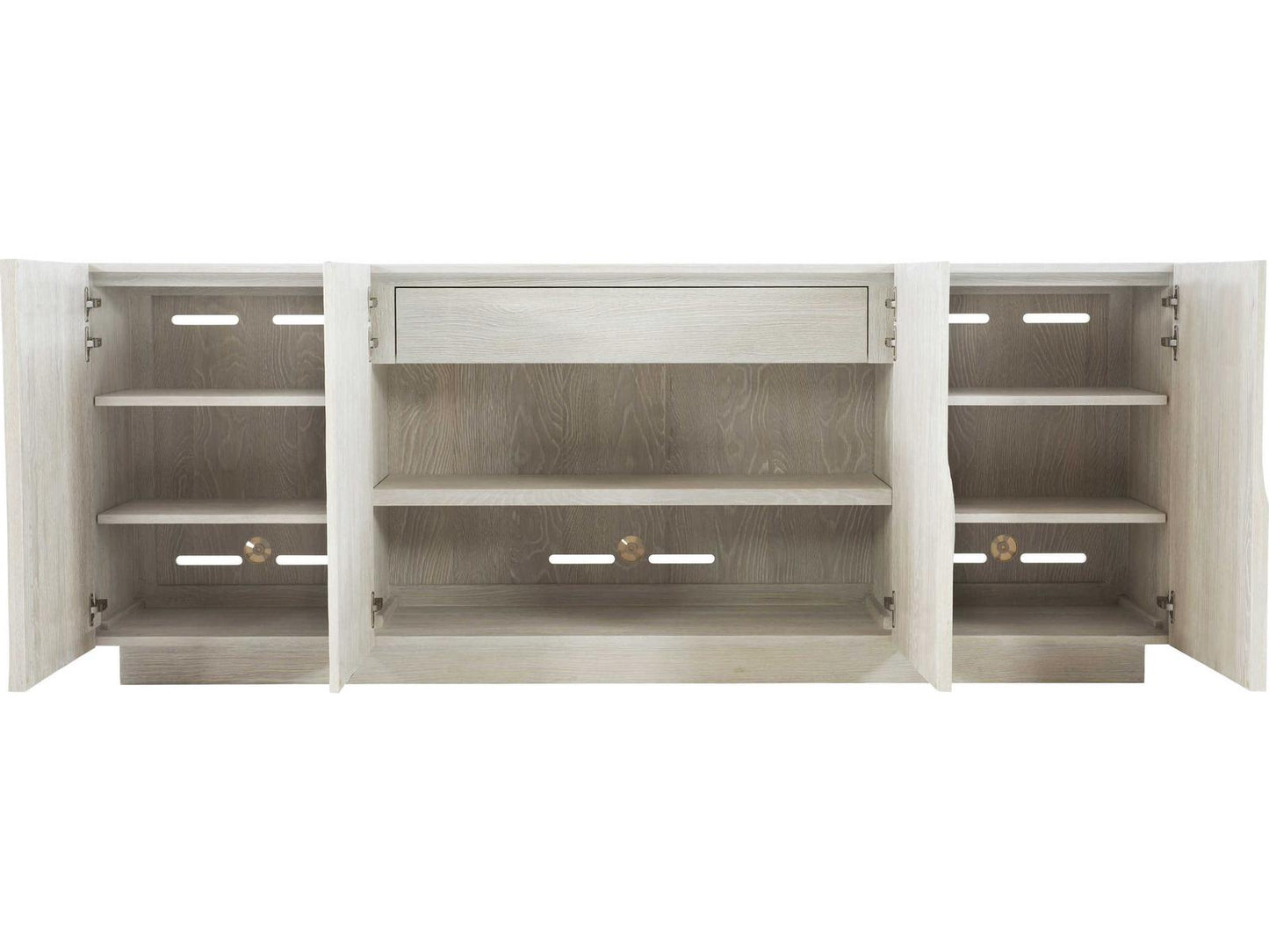 Alvarez Entertainment Credenza in Jicama White Oak Veneer