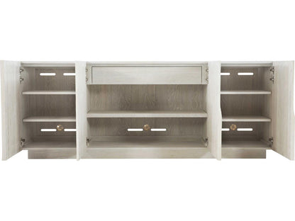Alvarez Entertainment Credenza in Jicama White Oak Veneer