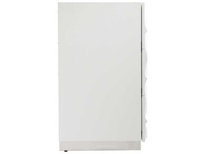 Alia 6-Drawer Dresser in White Plaster Finish