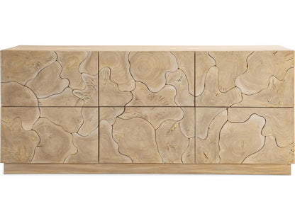 Calavaras 6-Drawer Dresser in Bleached Teak