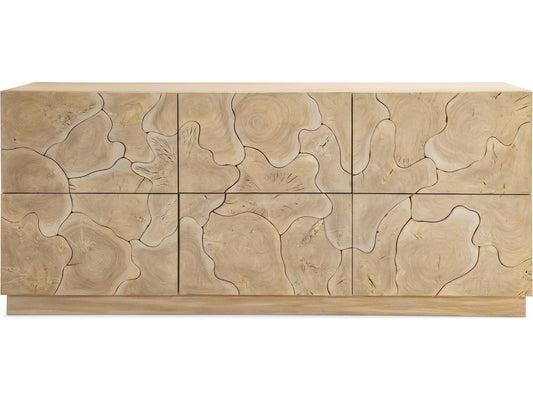 Calavaras 6-Drawer Dresser in Bleached Teak