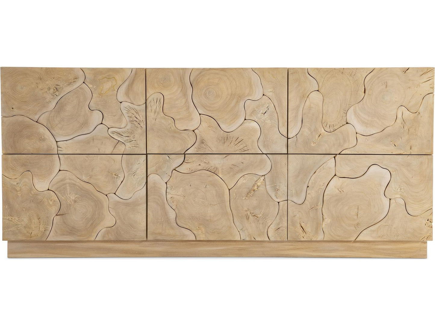 Calavaras 6-Drawer Dresser in Bleached Teak