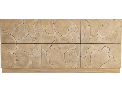 Calavaras 6-Drawer Dresser in Bleached Teak