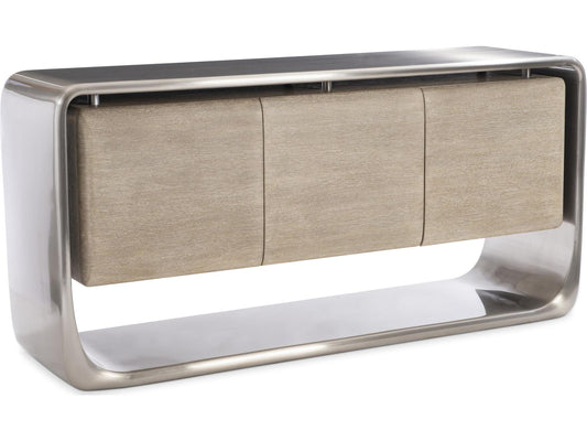 Lomond Buffet with Tarnished Nickel and Trevin Oak Finish