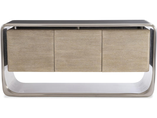 Lomond Buffet with Tarnished Nickel and Trevin Oak Finish