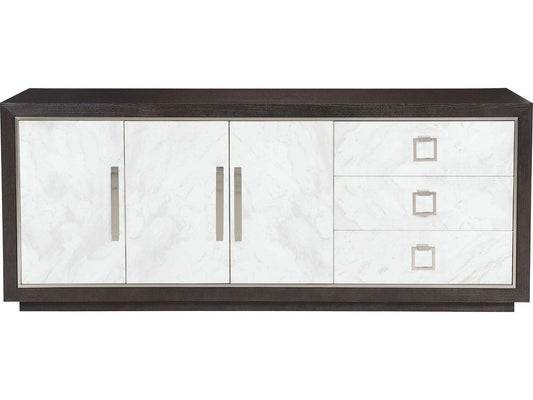 Decorage Buffet Cerused Mink and Snowflake Marble