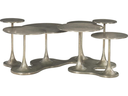 Circlet Organic Shape Cocktail Table in Graphite