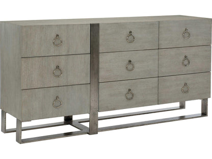 Linea Beige Oak Wood Dresser