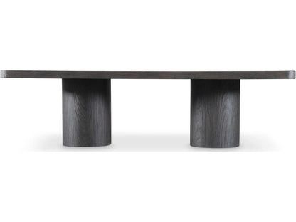 Sana 113-Inch Rectangle Dining Table in Cafe Brown Suar Wood