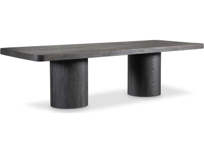 Sana 113-Inch Rectangle Dining Table in Cafe Brown Suar Wood