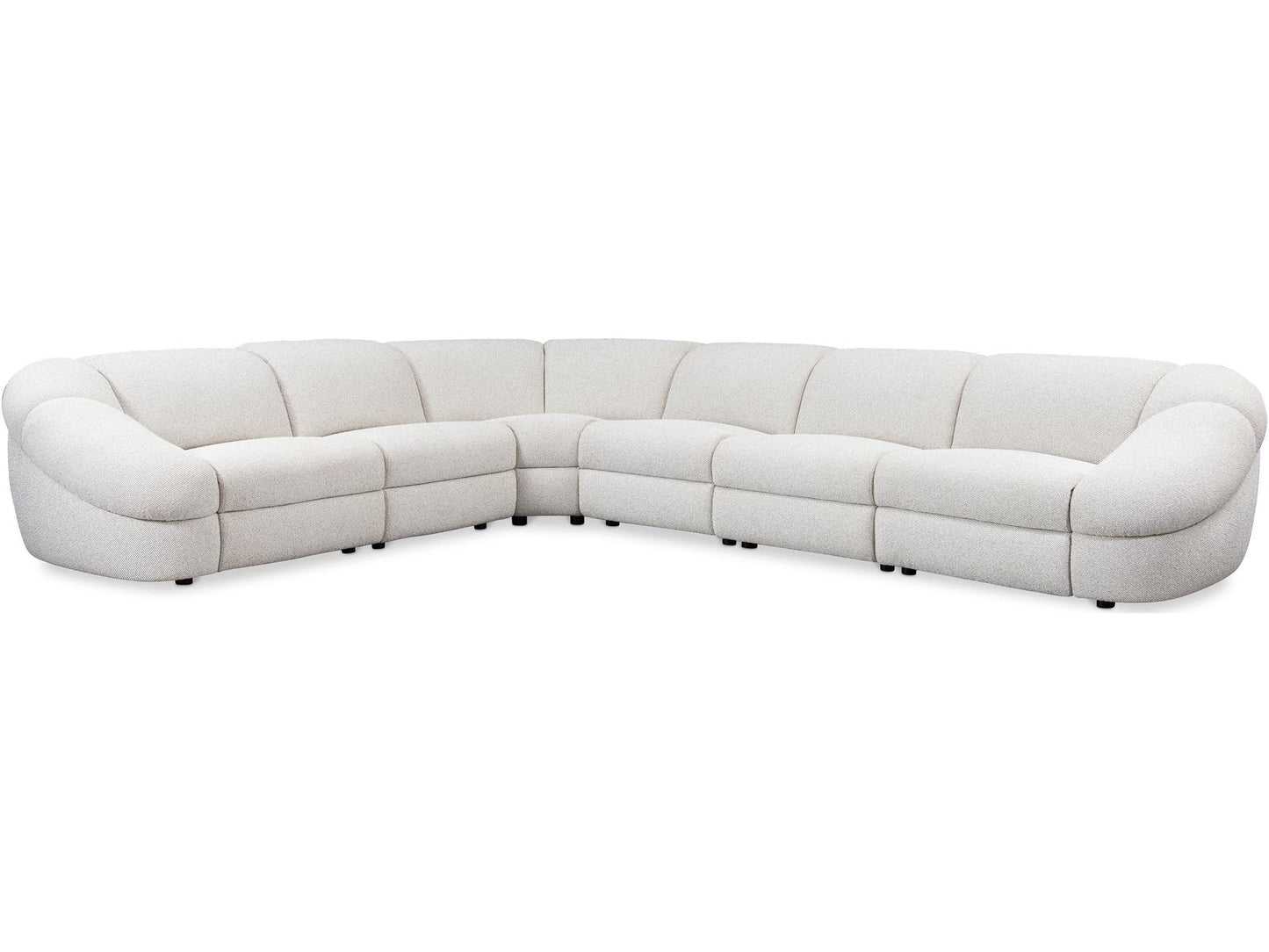 Massimo 6-Piece Modular Fabric Power Motion Sectional
