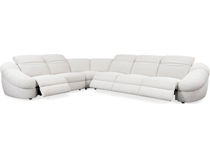 Massimo 6-Piece Modular Fabric Power Motion Sectional
