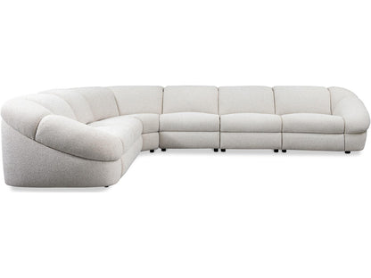 Massimo 6-Piece Modular Fabric Power Motion Sectional