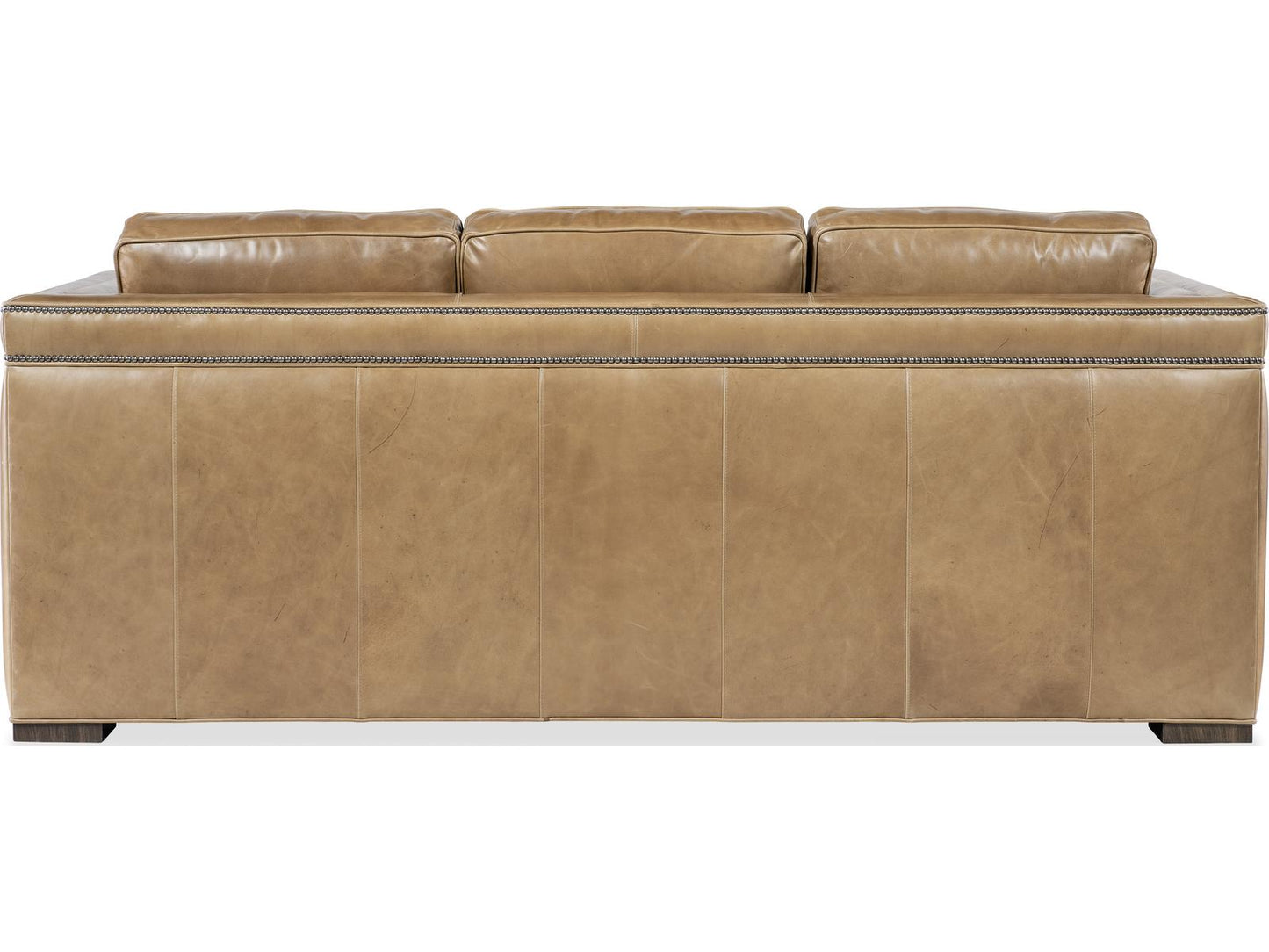 Ellary 3-Seat Upholstered Sofa with Track Arms and Nailhead Trim