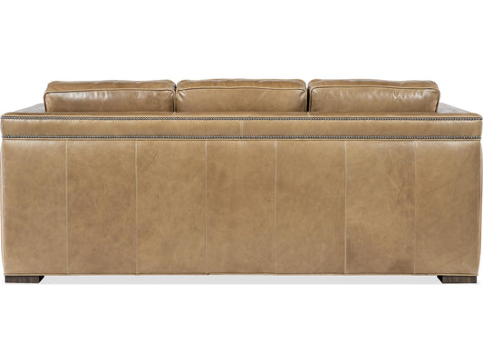 Ellary 3-Seat Upholstered Sofa with Track Arms and Nailhead Trim