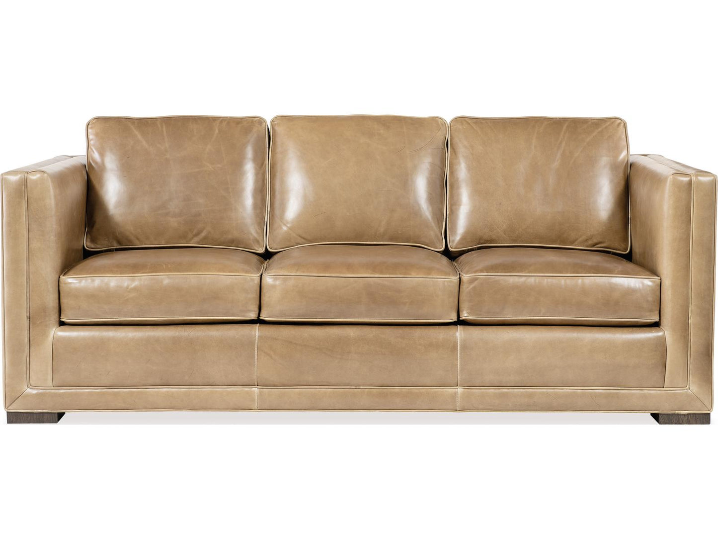 Ellary 3-Seat Upholstered Sofa with Track Arms and Nailhead Trim