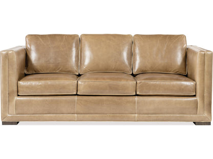 Ellary 3-Seat Upholstered Sofa with Track Arms and Nailhead Trim