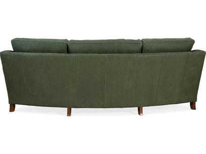 Melville Conversation Sofa 8-Way Hand Tied in Customizable Leather