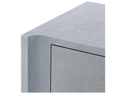 Audrey Extra Large 6-Drawer Dresser in Washed Winter Gray