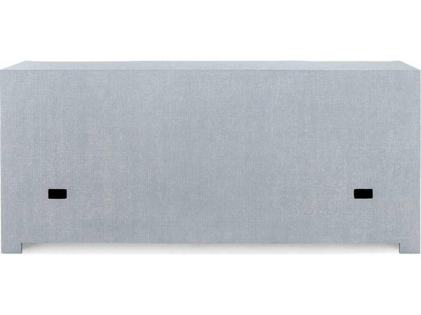 Villa and House Audrey 3-Drawer 2-Door Cabinet in Washed Winter Gray
