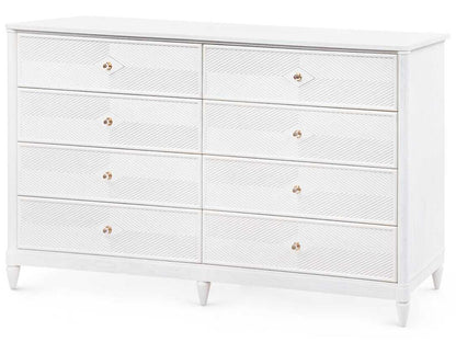 Felicity Oak Wood Double Dresser