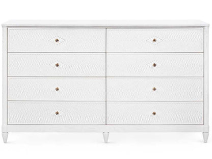 Felicity Oak Wood Double Dresser