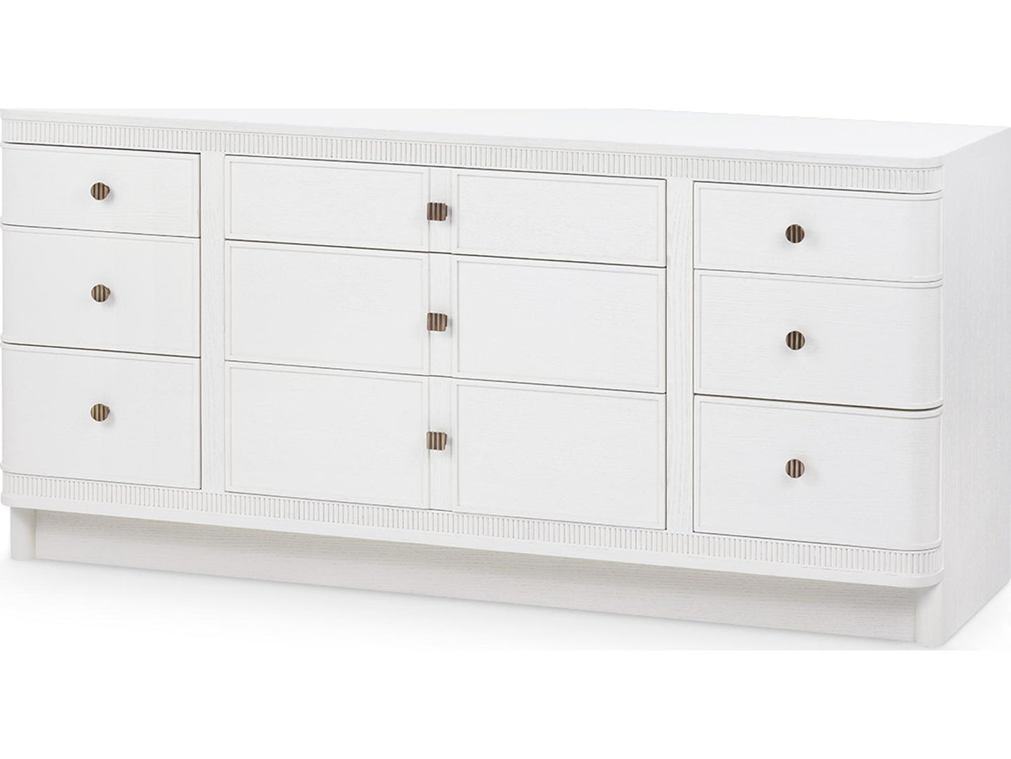 Sienna 9-Drawer Dresser in Glazed Whisper White