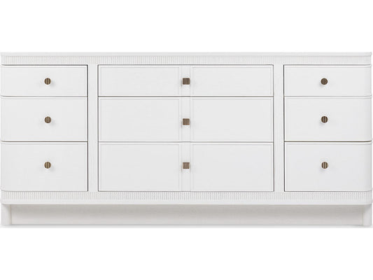 Sienna 9-Drawer Dresser in Glazed Whisper White