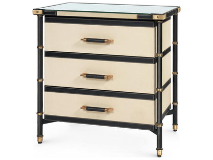 Rectangular Glass End Table