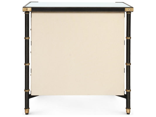 Rectangular Glass End Table