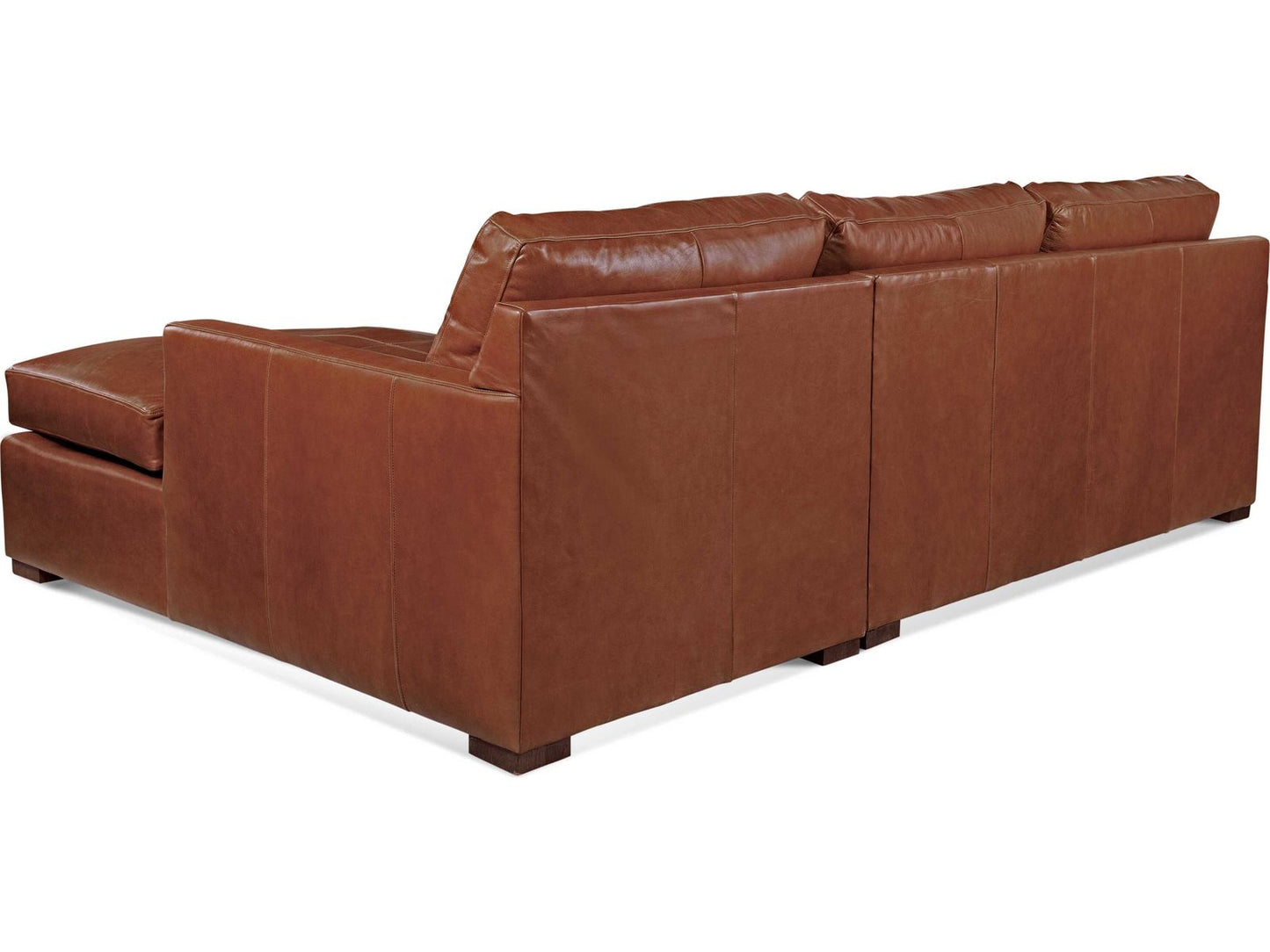 Bel-Air 2-Piece L-Shaped Leather Sectional Sofa