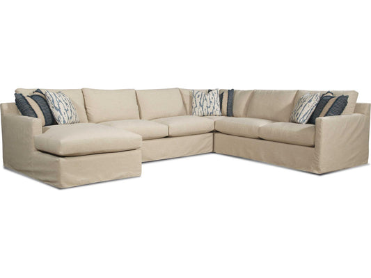 Bel-Air 4-Piece Modular Sectional Sofa with Slipcover