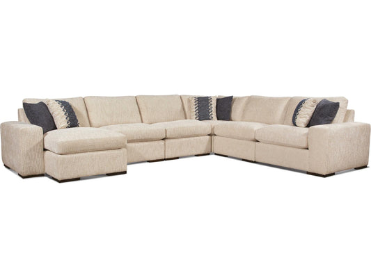 Memphis 6-Piece Modular Sectional Sofa with Chaise