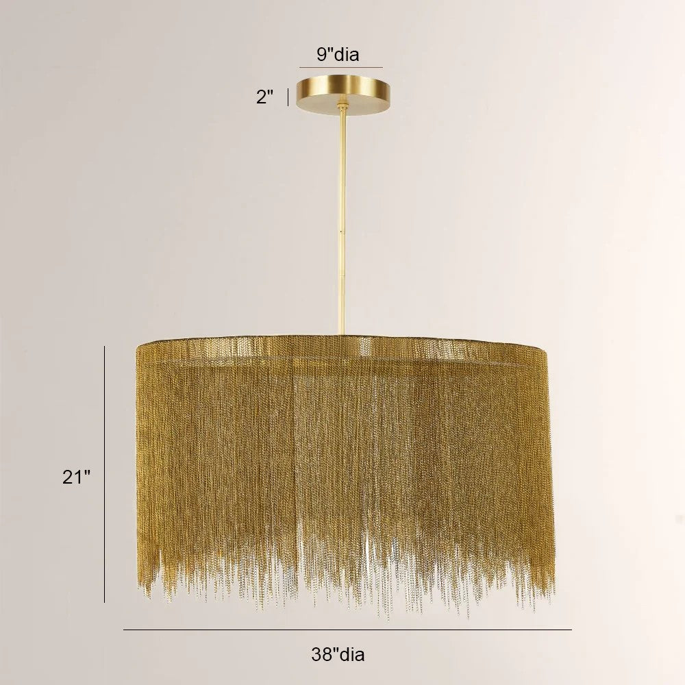 Bertrano Round Chain Chandelier