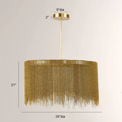 Bertrano Round Chain Chandelier