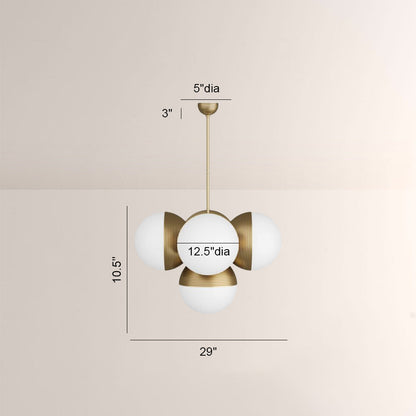 Borg Round Globe Chandelier