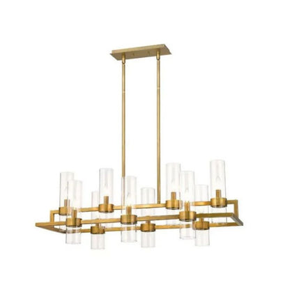 Bria Art Rectangle Chandelier