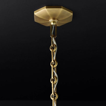 Browning Prism Round Chandelier 36"