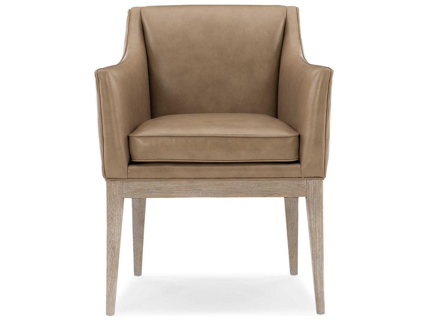 Classic Free and Easy Upholstered Dining Armchair in Ash Driftwood
