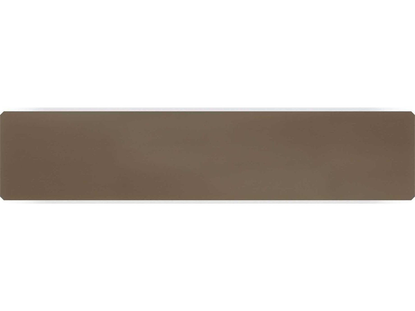 Diamond In The Rough 84-Inch Console Table in Brushed Antique Brass and Walnut
