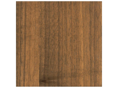 Botero Six-Drawer Dresser in New Natural Walnut Smoked Birdseye and Brushed Gold