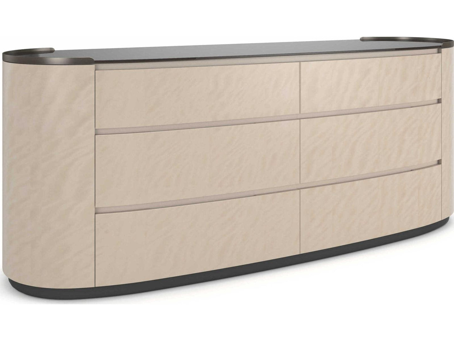 Muse Dresser in Nebulous with Smoked Bronze Mirror Top