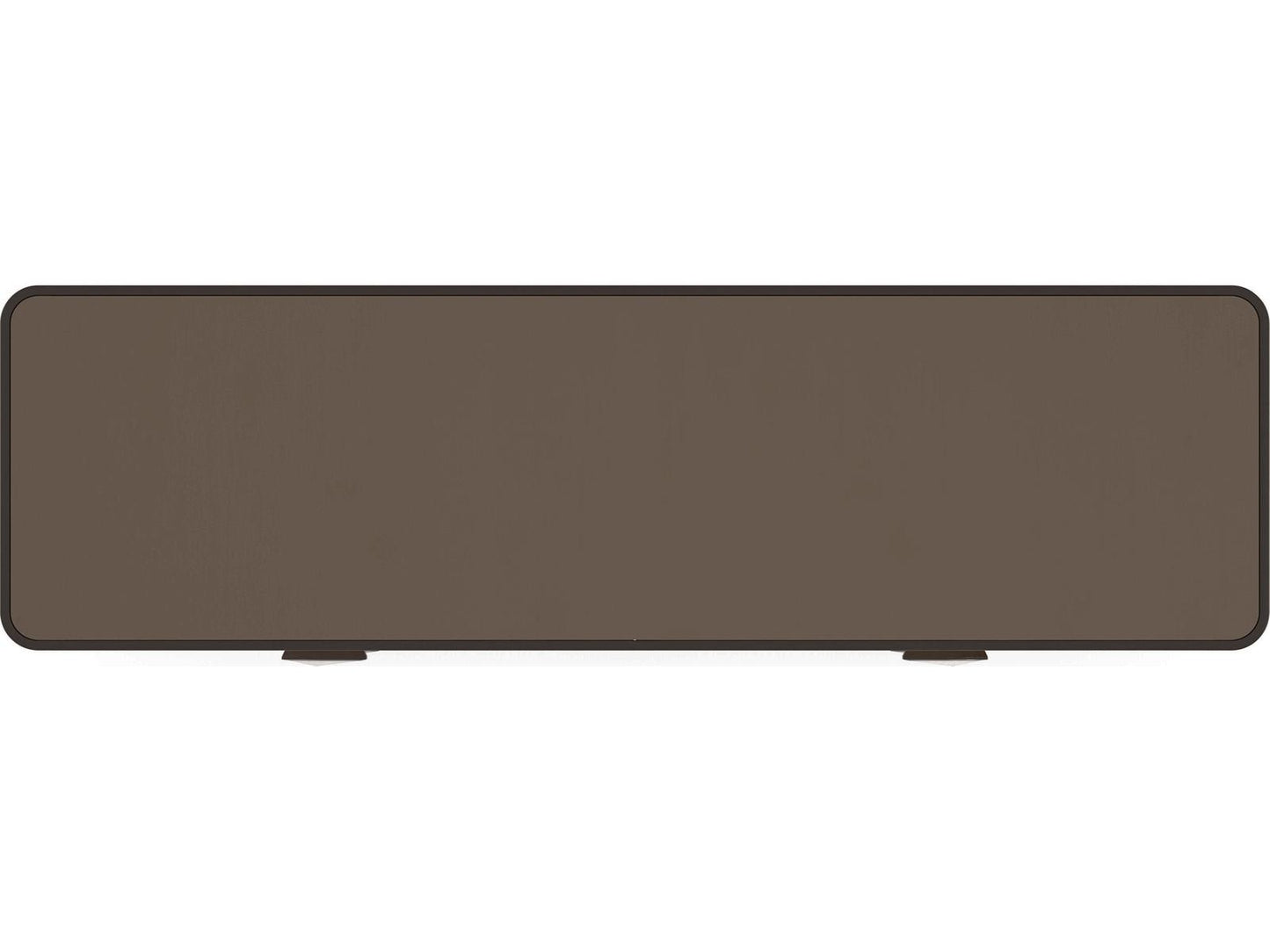 Prism 8-Drawer Double Dresser in Chocolate Tiger Maple and Bronze